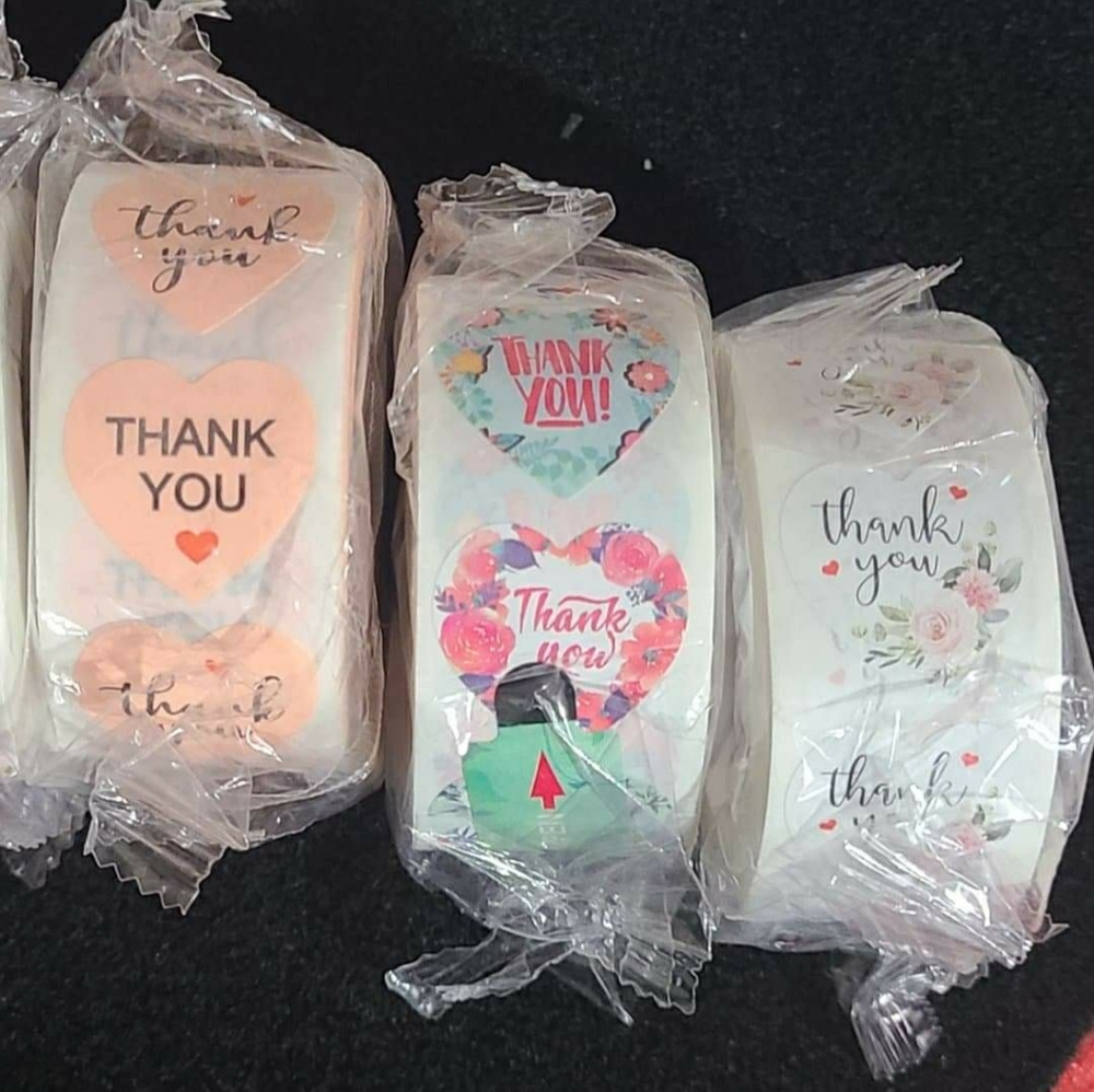 Thank you stickers - Picture 1 of 4